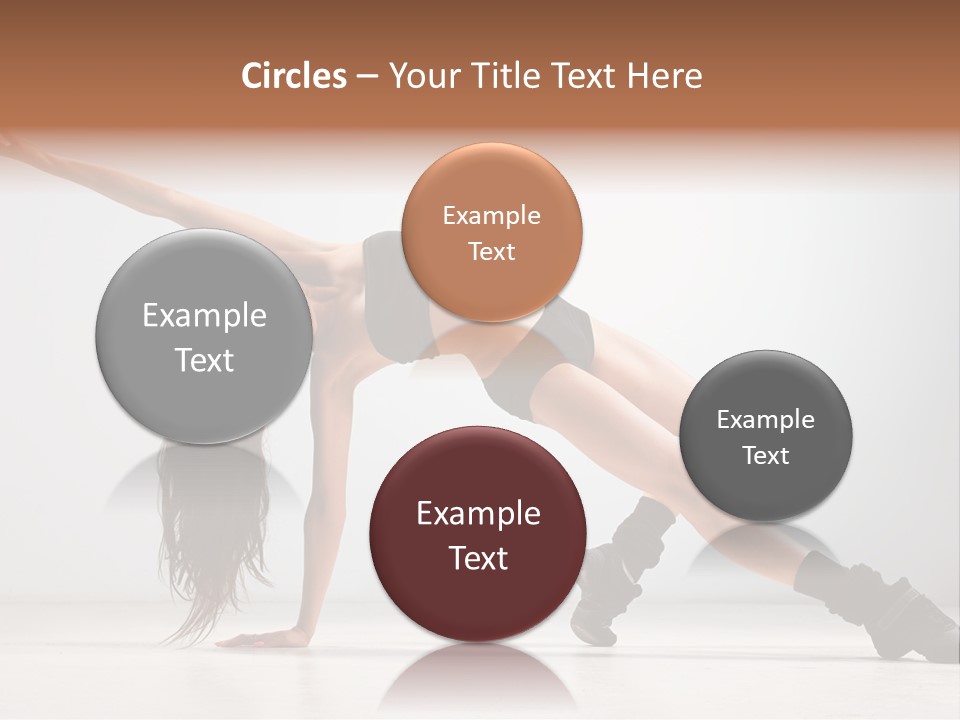 Posing Healthy Pose PowerPoint Template