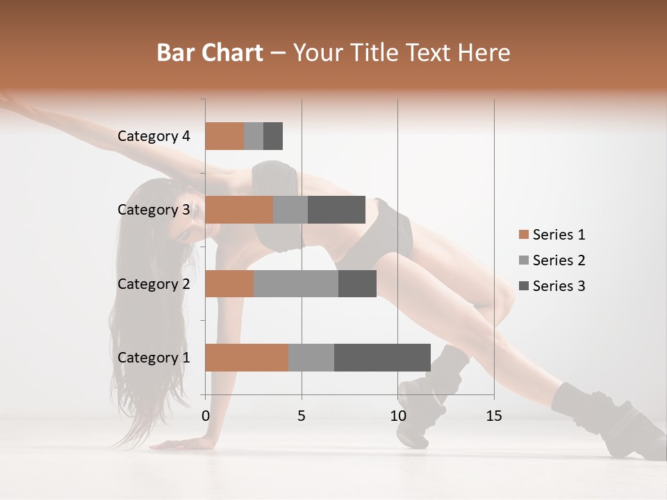 Posing Healthy Pose PowerPoint Template