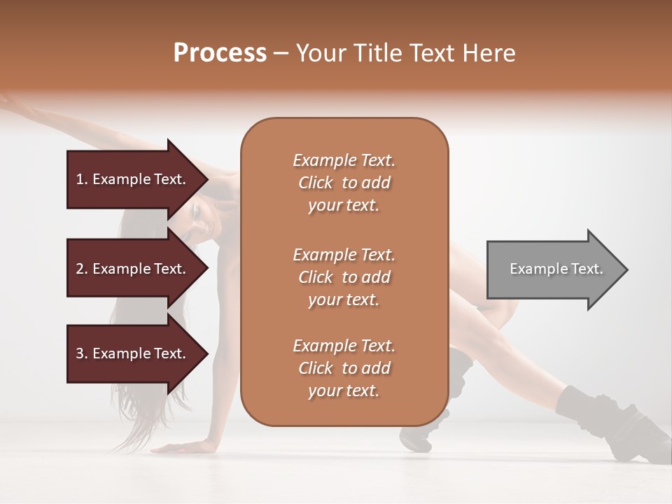 Posing Healthy Pose PowerPoint Template