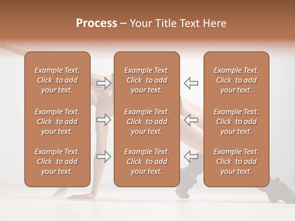 Posing Healthy Pose PowerPoint Template