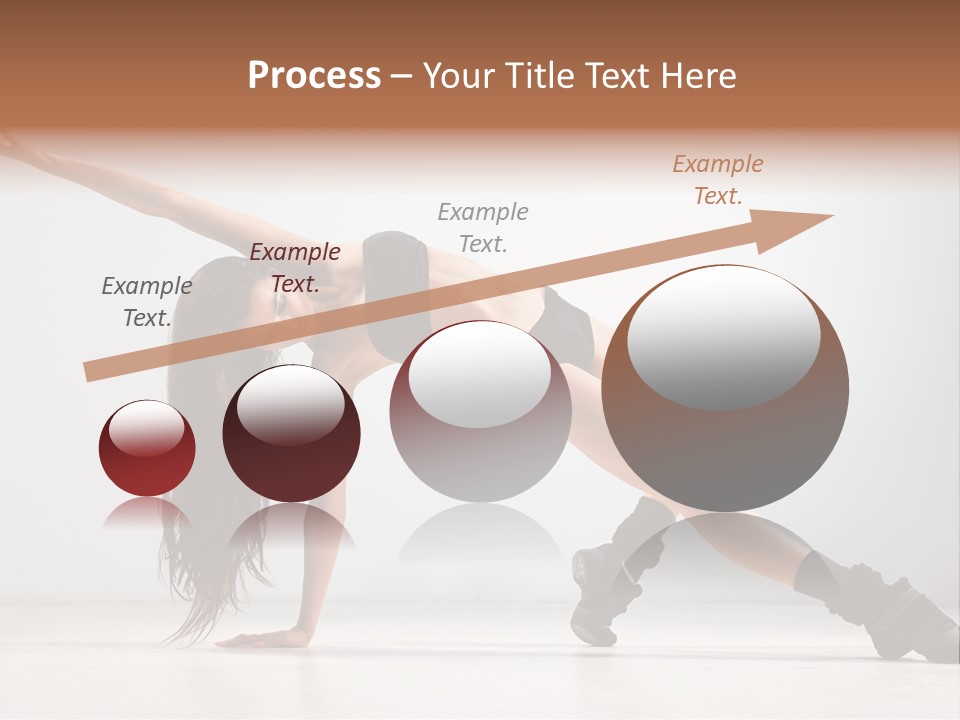 Posing Healthy Pose PowerPoint Template