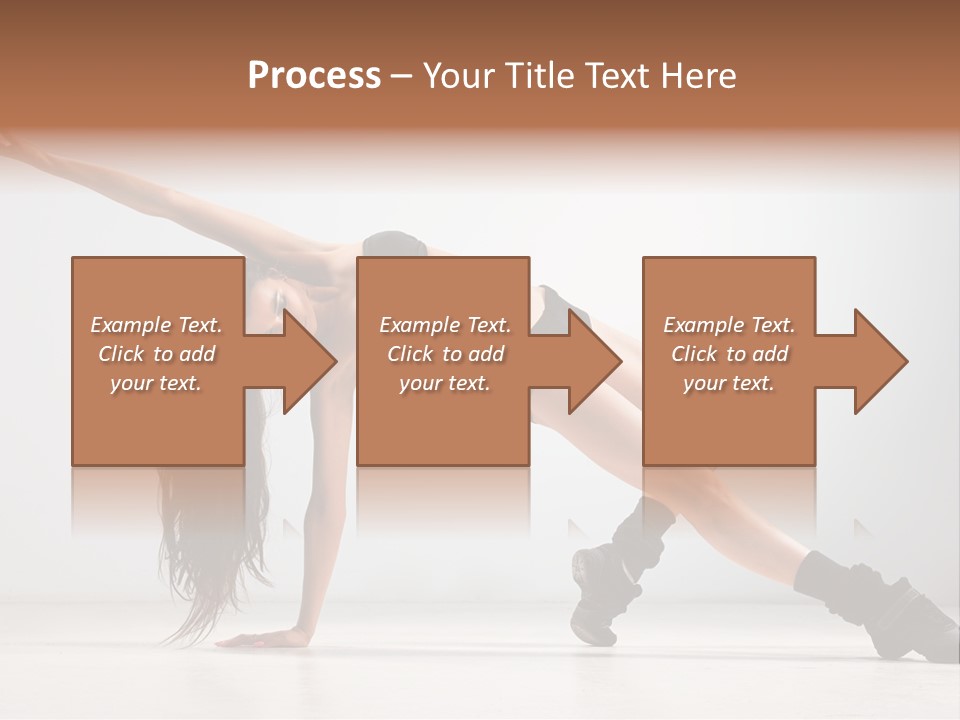 Posing Healthy Pose PowerPoint Template