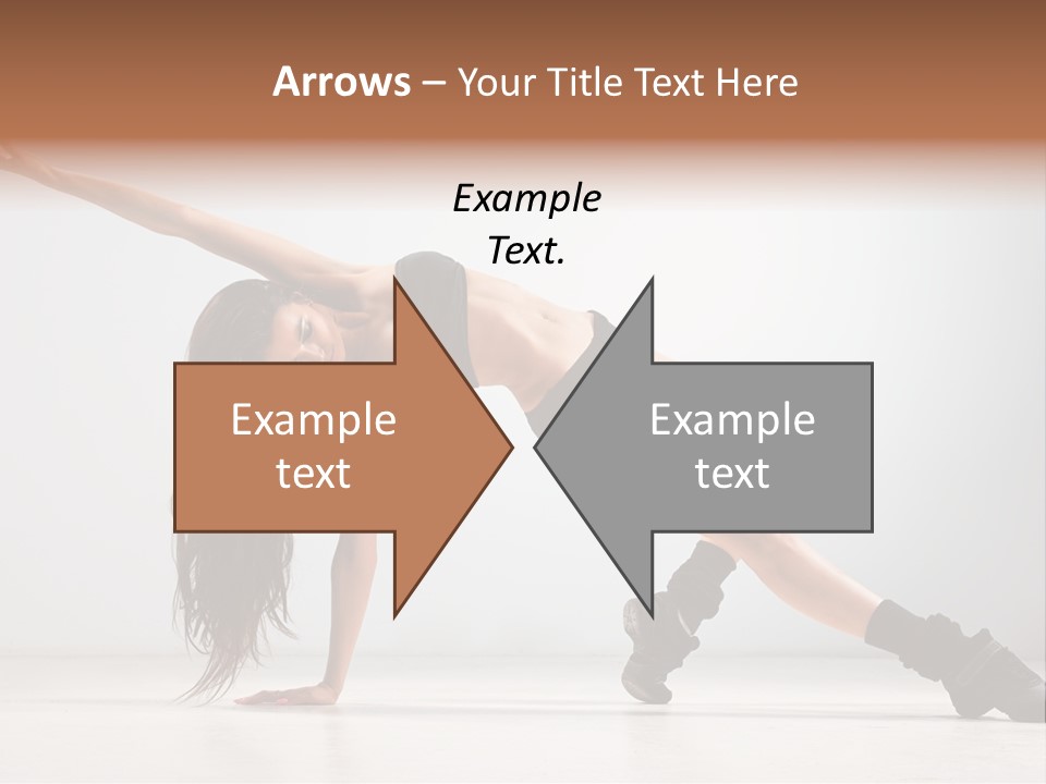 Posing Healthy Pose PowerPoint Template