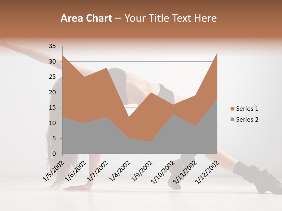 Posing Healthy Pose PowerPoint Template