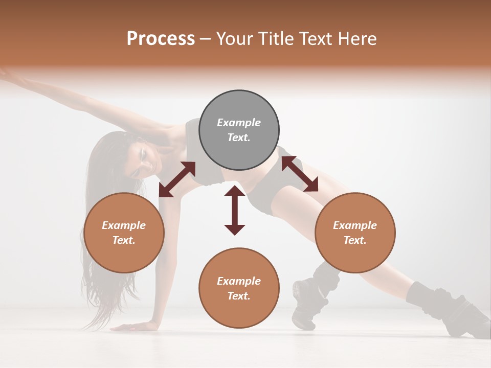 Posing Healthy Pose PowerPoint Template