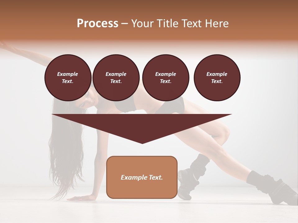 Posing Healthy Pose PowerPoint Template