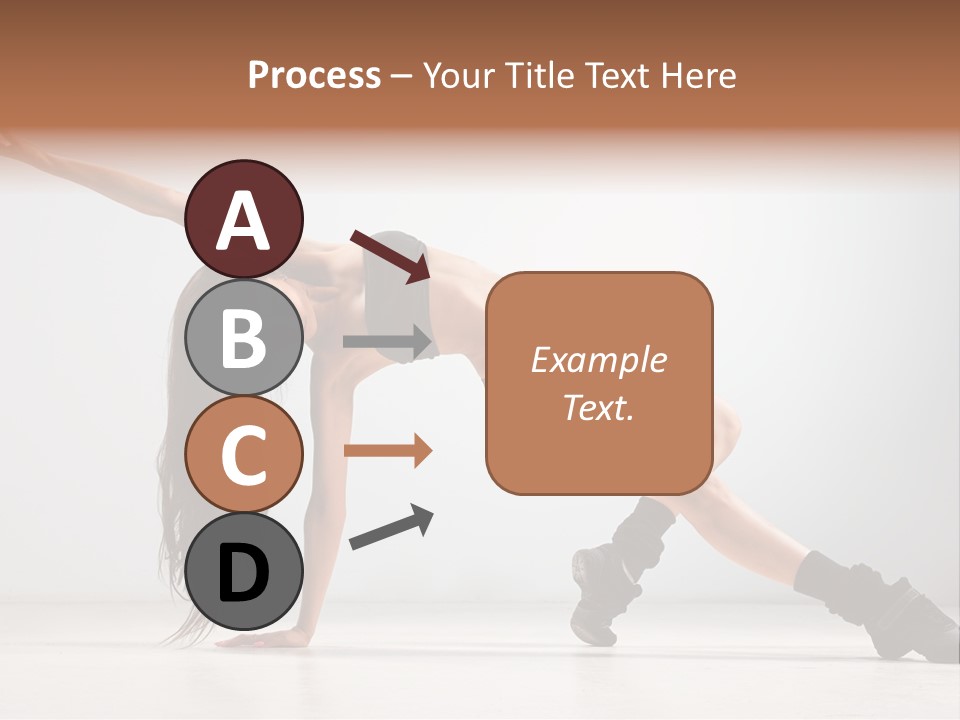 Posing Healthy Pose PowerPoint Template