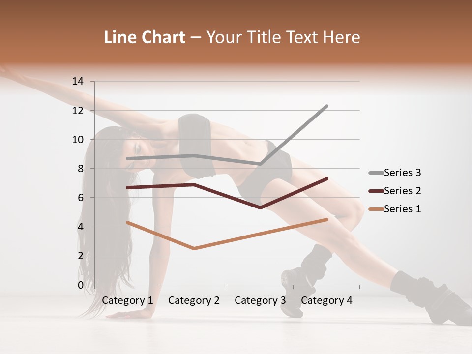 Posing Healthy Pose PowerPoint Template