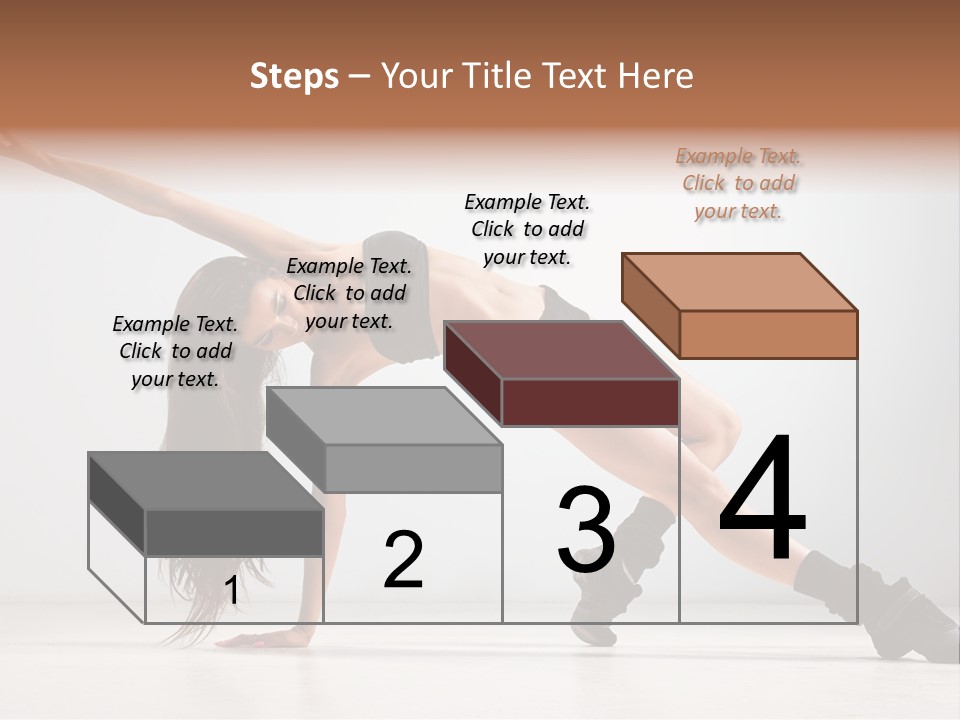 Posing Healthy Pose PowerPoint Template