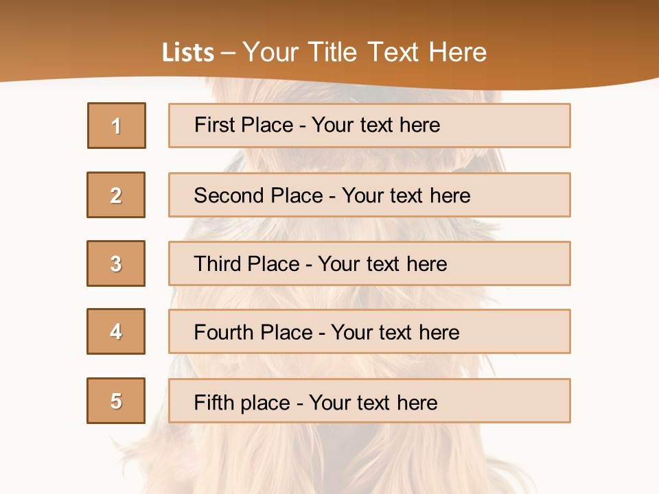 View Dog Mini PowerPoint Template