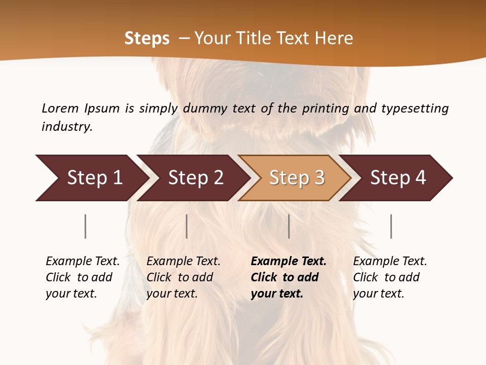 View Dog Mini PowerPoint Template