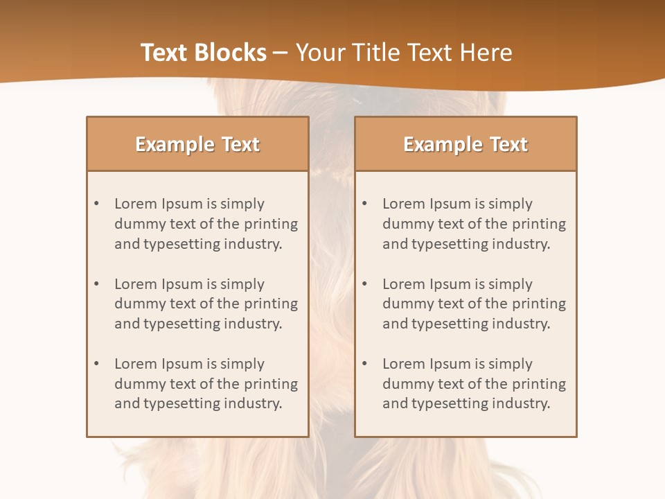 View Dog Mini PowerPoint Template