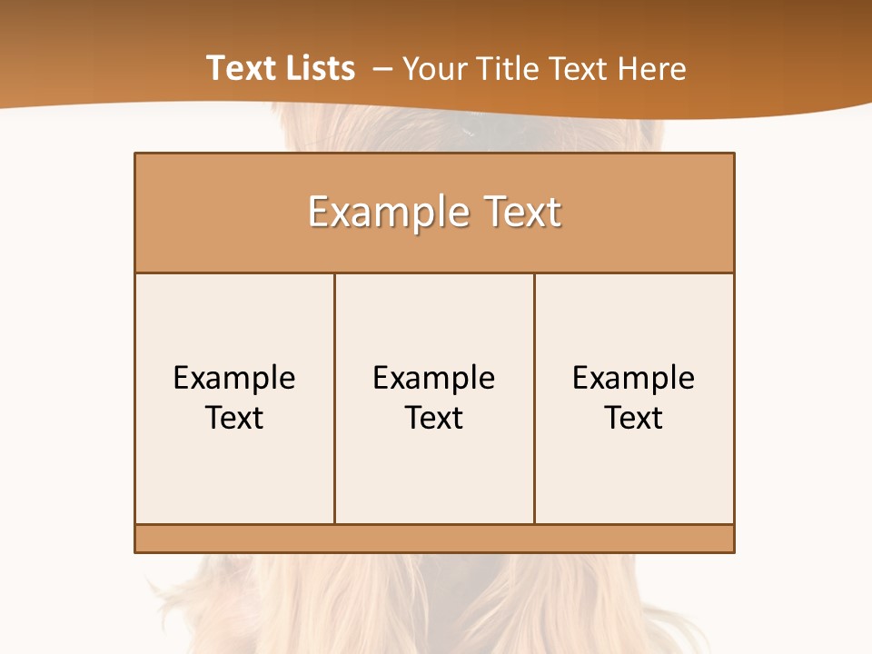 View Dog Mini PowerPoint Template
