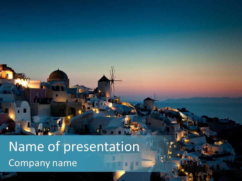 Island City Outdoors PowerPoint Template