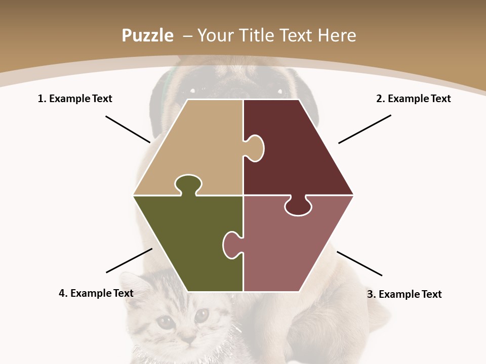 Feline Companion Cat PowerPoint Template