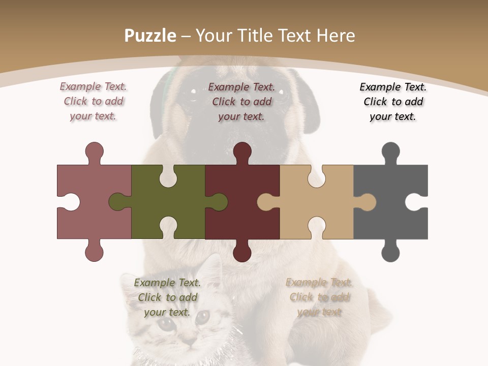Feline Companion Cat PowerPoint Template