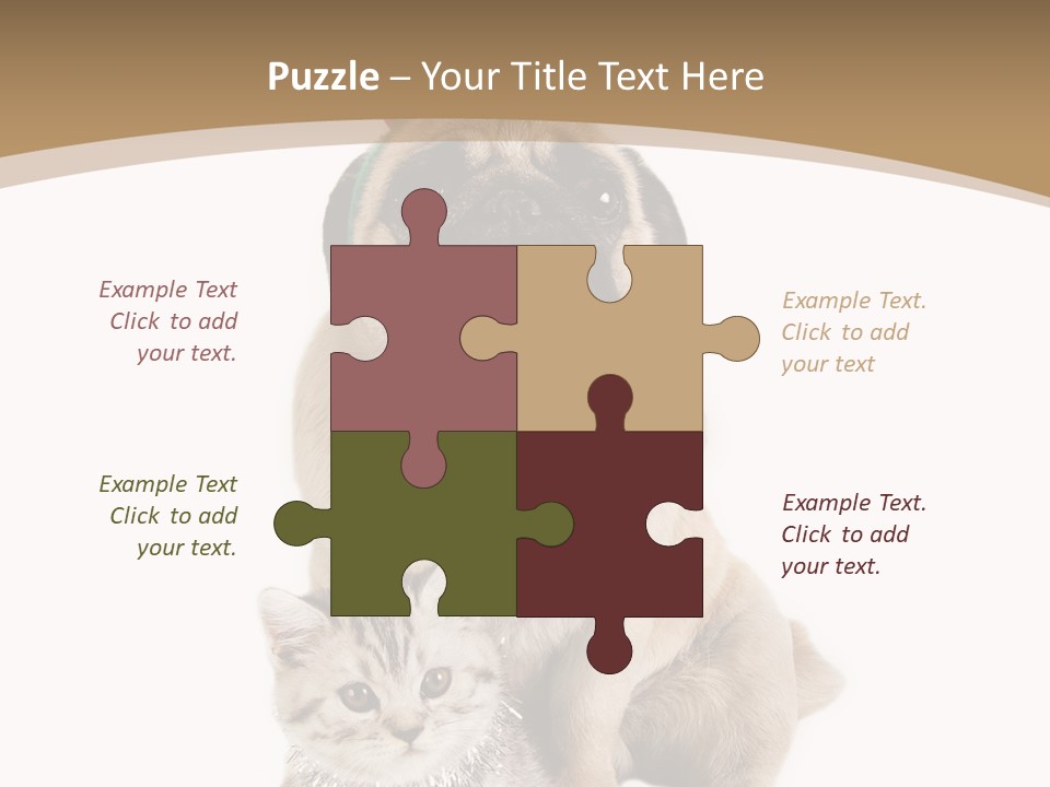 Feline Companion Cat PowerPoint Template