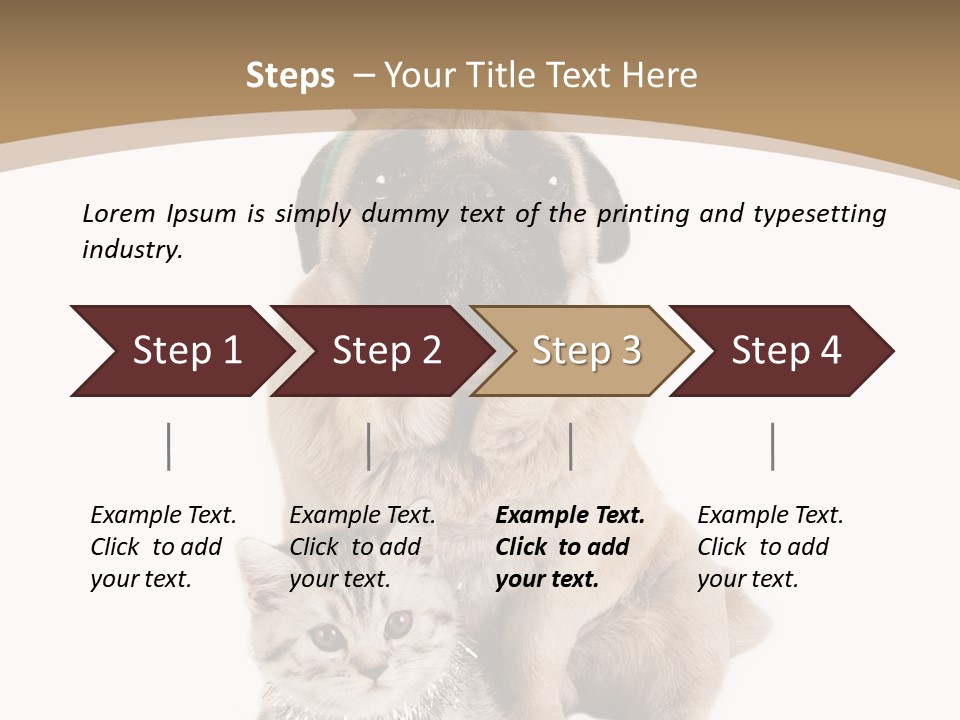 Feline Companion Cat PowerPoint Template