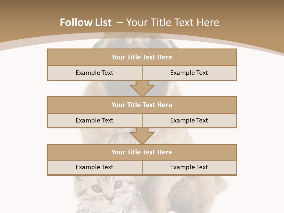Feline Companion Cat PowerPoint Template