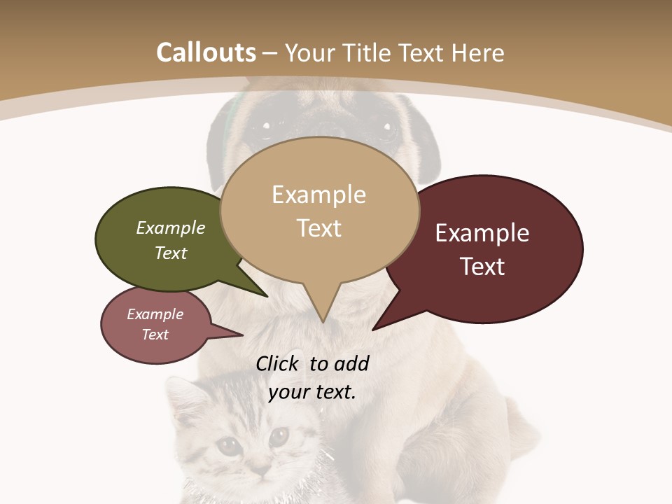 Feline Companion Cat PowerPoint Template