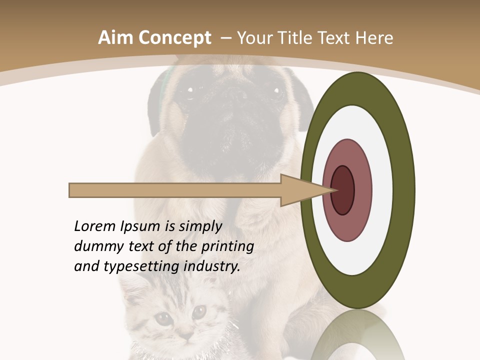 Feline Companion Cat PowerPoint Template