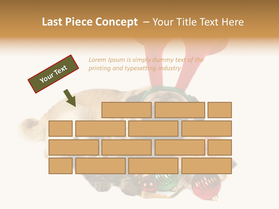 Pug Pet Purebred PowerPoint Template