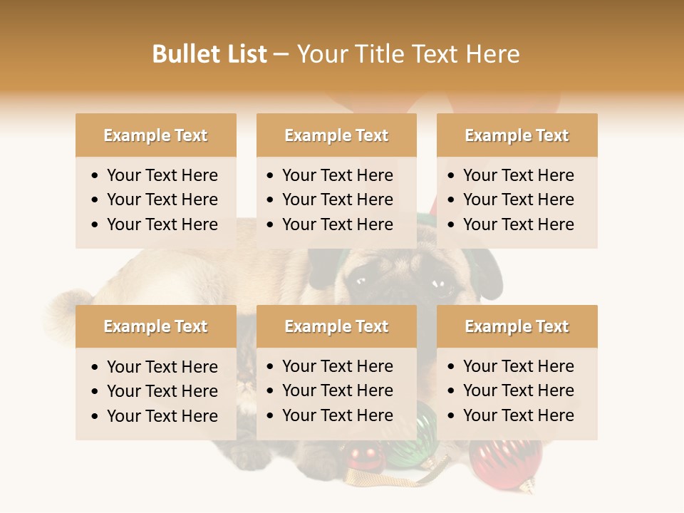 Pug Pet Purebred PowerPoint Template