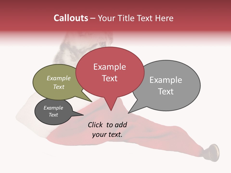 Adorable Feline Pet PowerPoint Template