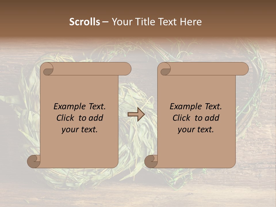 Antique Holiday Valentin PowerPoint Template