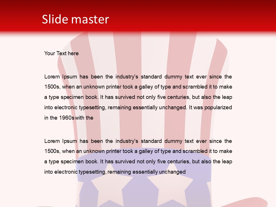 American Day Freedom PowerPoint Template
