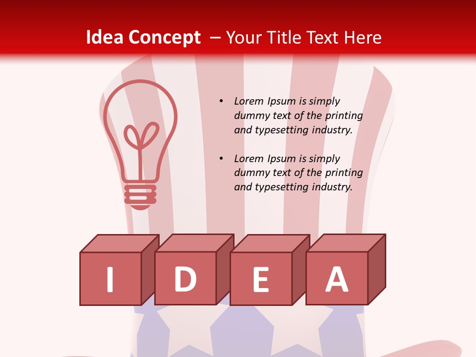 American Day Freedom PowerPoint Template