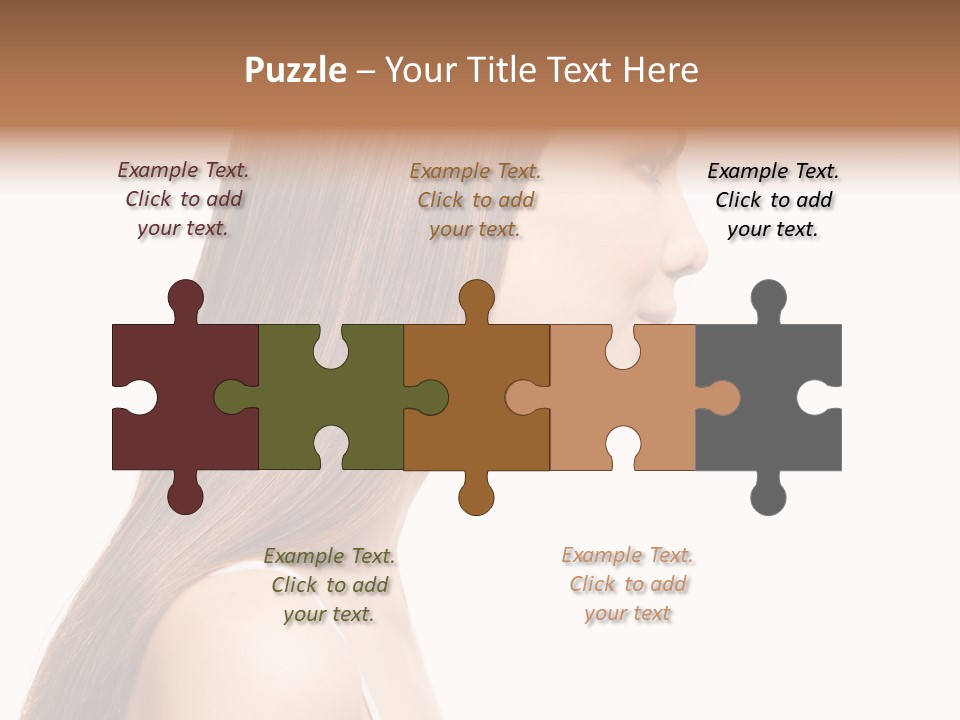 Background White Charming PowerPoint Template