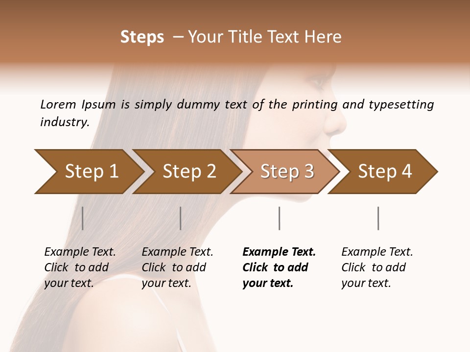 Background White Charming PowerPoint Template