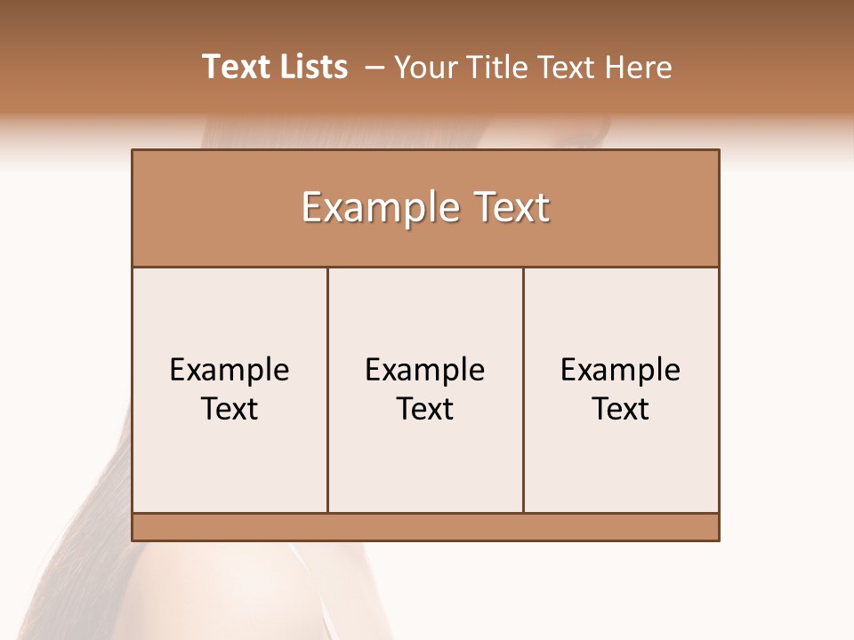 Background White Charming PowerPoint Template