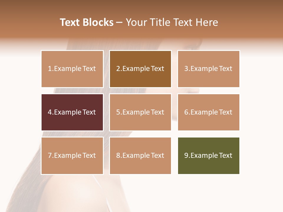 Background White Charming PowerPoint Template