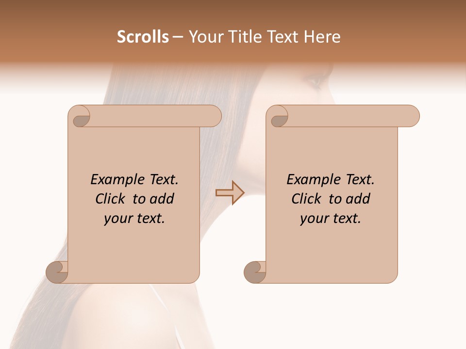 Background White Charming PowerPoint Template