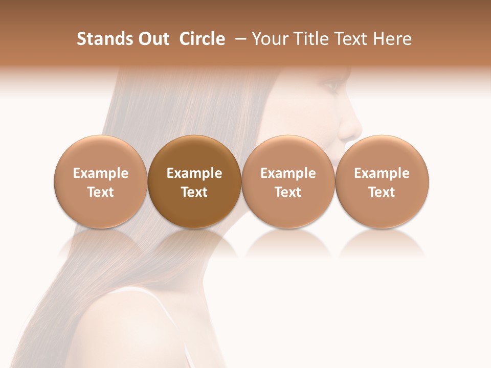 Background White Charming PowerPoint Template