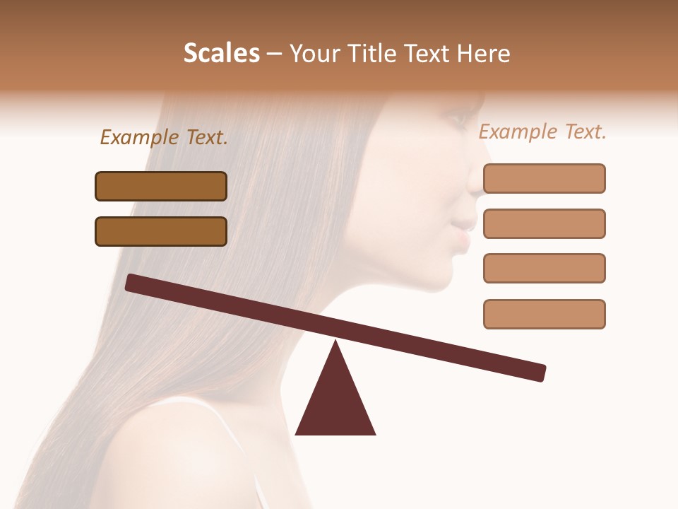 Background White Charming PowerPoint Template