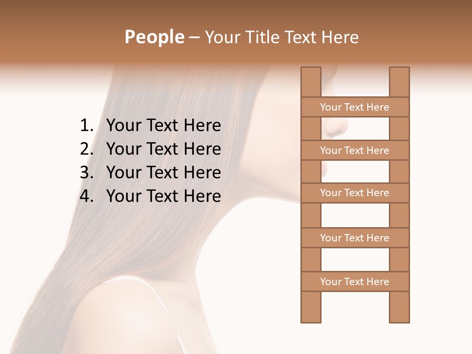 Background White Charming PowerPoint Template