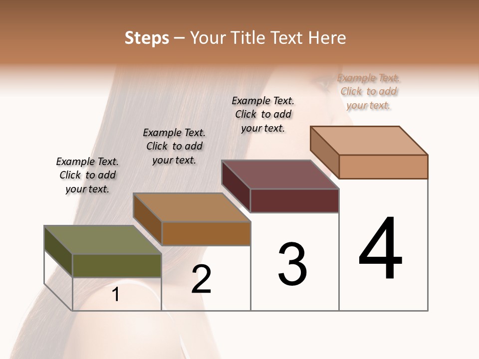 Background White Charming PowerPoint Template