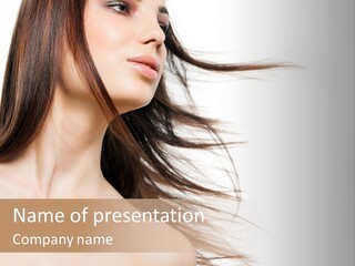 Cosmetics Long Wind PowerPoint Template