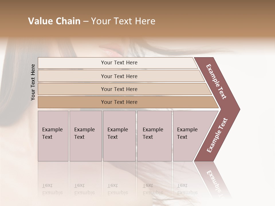 Cosmetics Long Wind PowerPoint Template