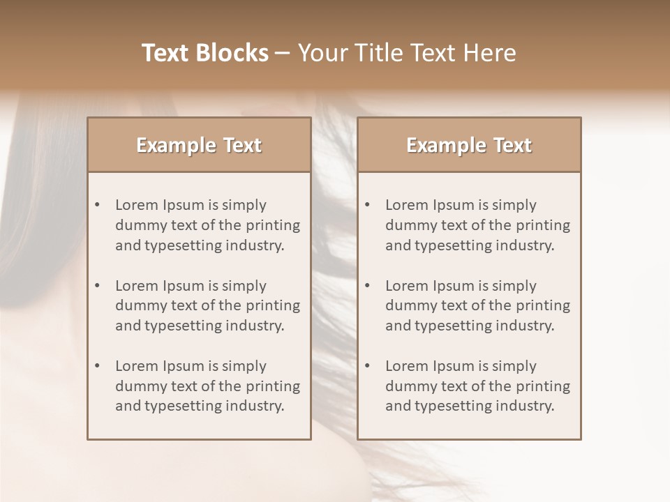 Cosmetics Long Wind PowerPoint Template