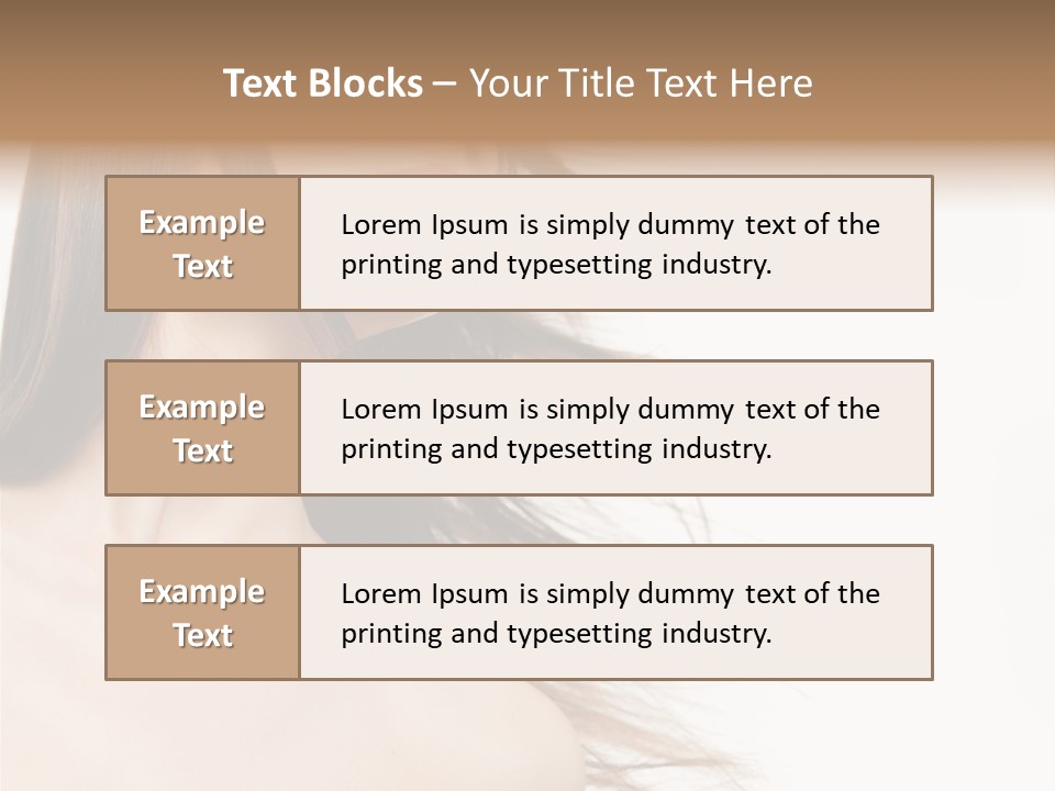 Cosmetics Long Wind PowerPoint Template