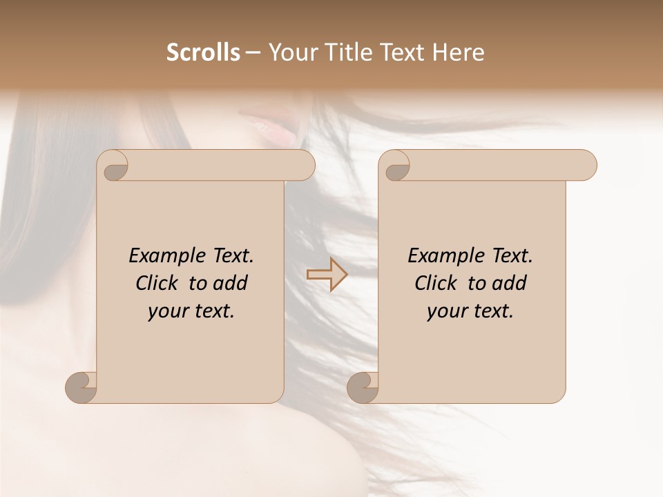 Cosmetics Long Wind PowerPoint Template