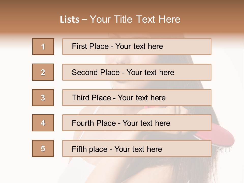 Beautiful Studio Accessory PowerPoint Template