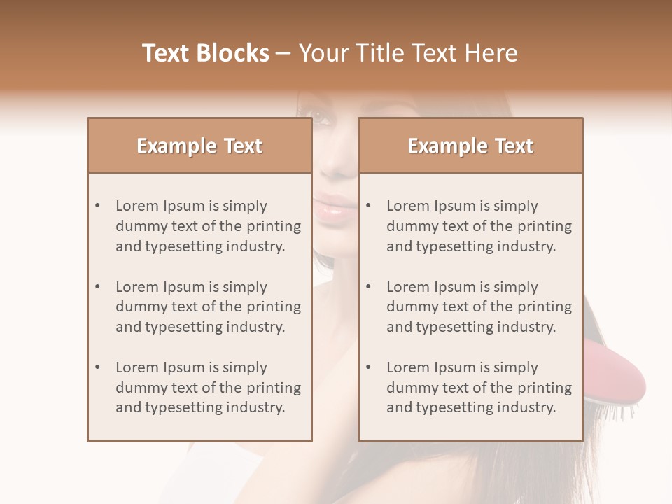 Beautiful Studio Accessory PowerPoint Template