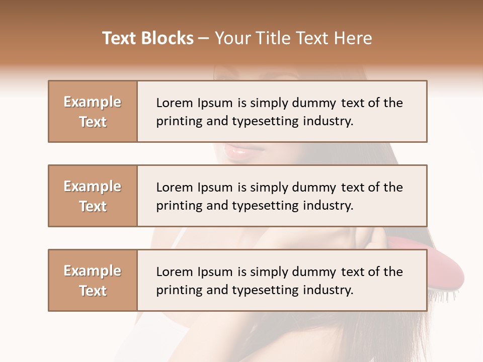 Beautiful Studio Accessory PowerPoint Template