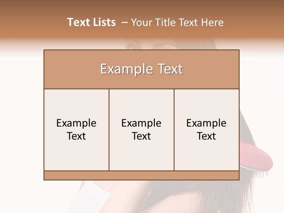 Beautiful Studio Accessory PowerPoint Template