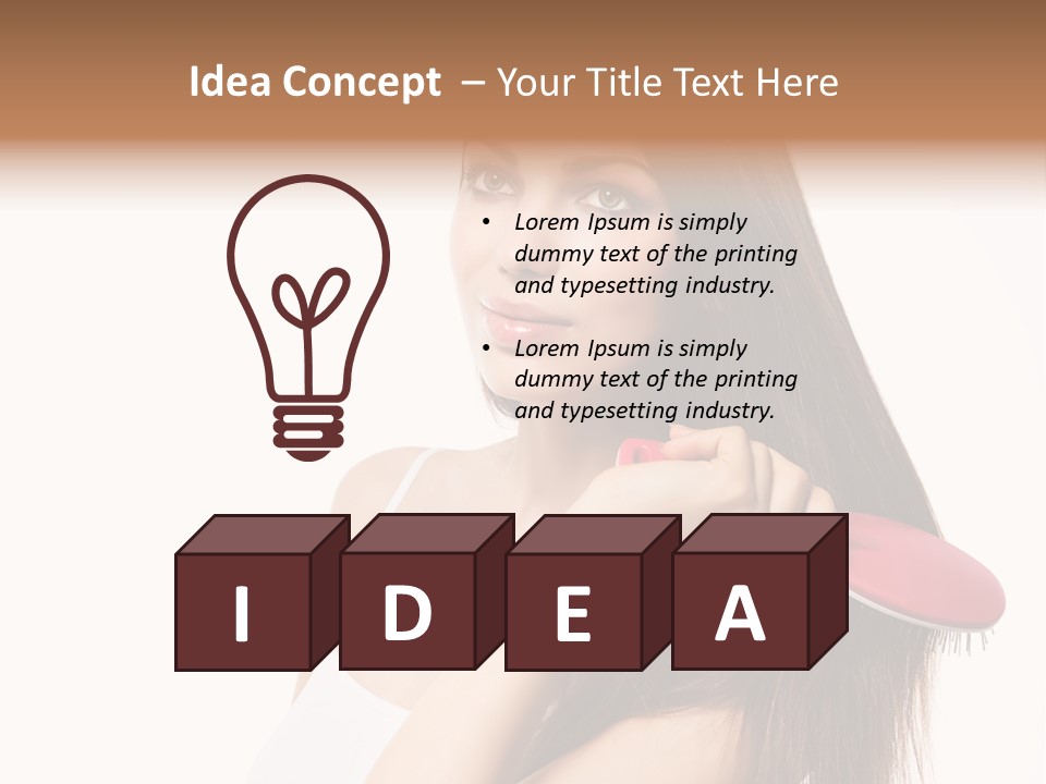 Beautiful Studio Accessory PowerPoint Template